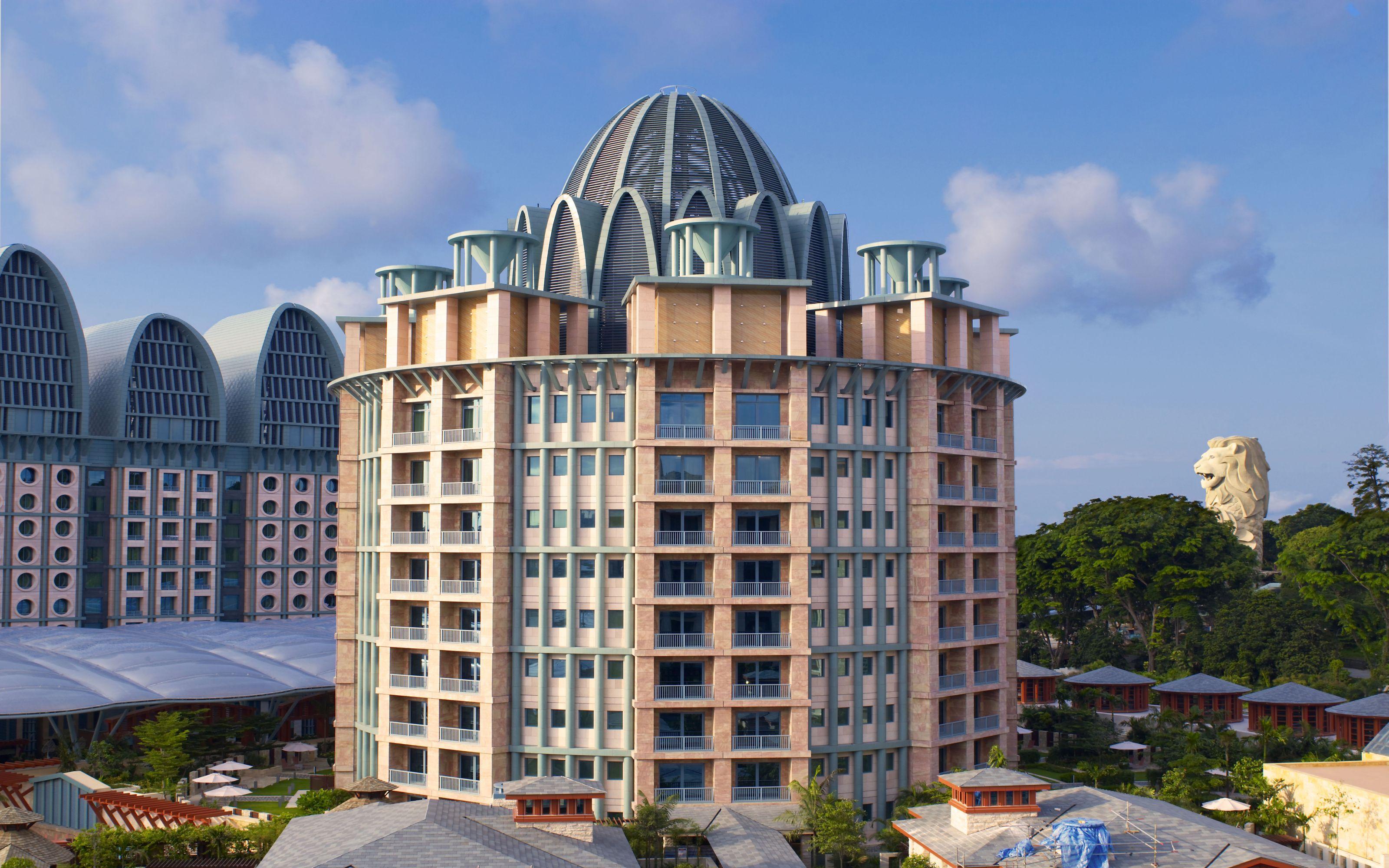 Resorts World Sentosa - Crockfords Tower Singapore Bagian luar foto