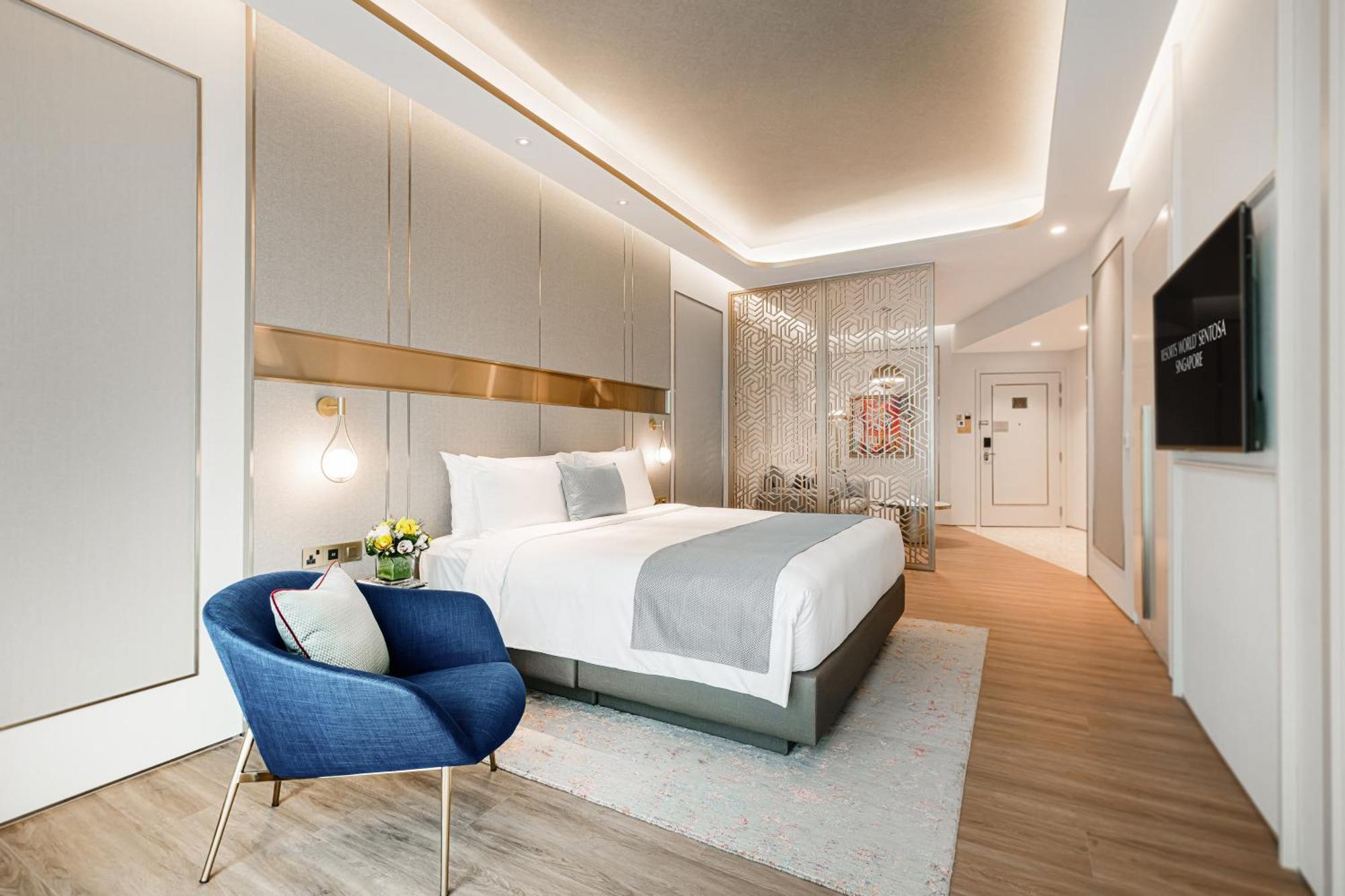 Resorts World Sentosa - Crockfords Tower Singapore Bagian luar foto